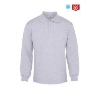 ECO POLO YAKA SWEATSHİRT GRİ