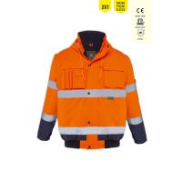 OLYMPUS MULTİ HI-VIS TWO-TONE 2 İN 1 BOMBER JACKET TURUNCU